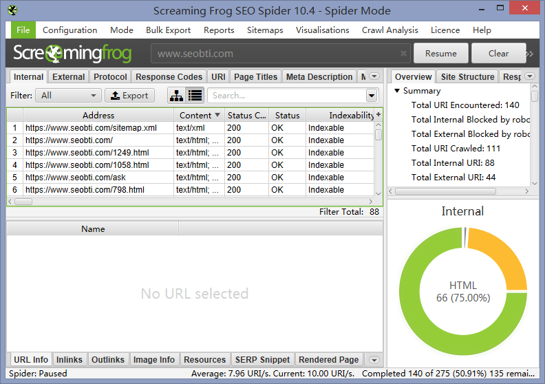 尖叫青蛙(Screaming Frog SEO Spider):強(qiáng)大的網(wǎng)站鏈接分析工具